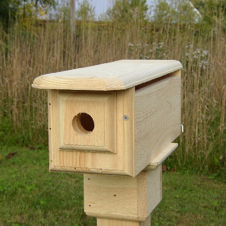 Horizontal Bluebird House - Yard Envy