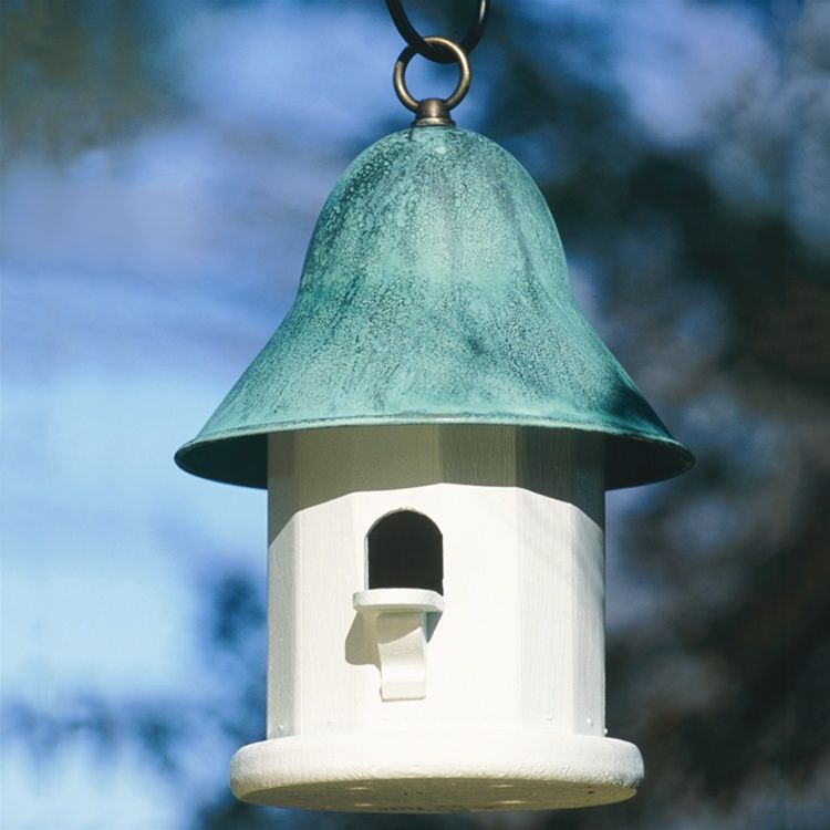 Copper Top Bird House - Yard Envy