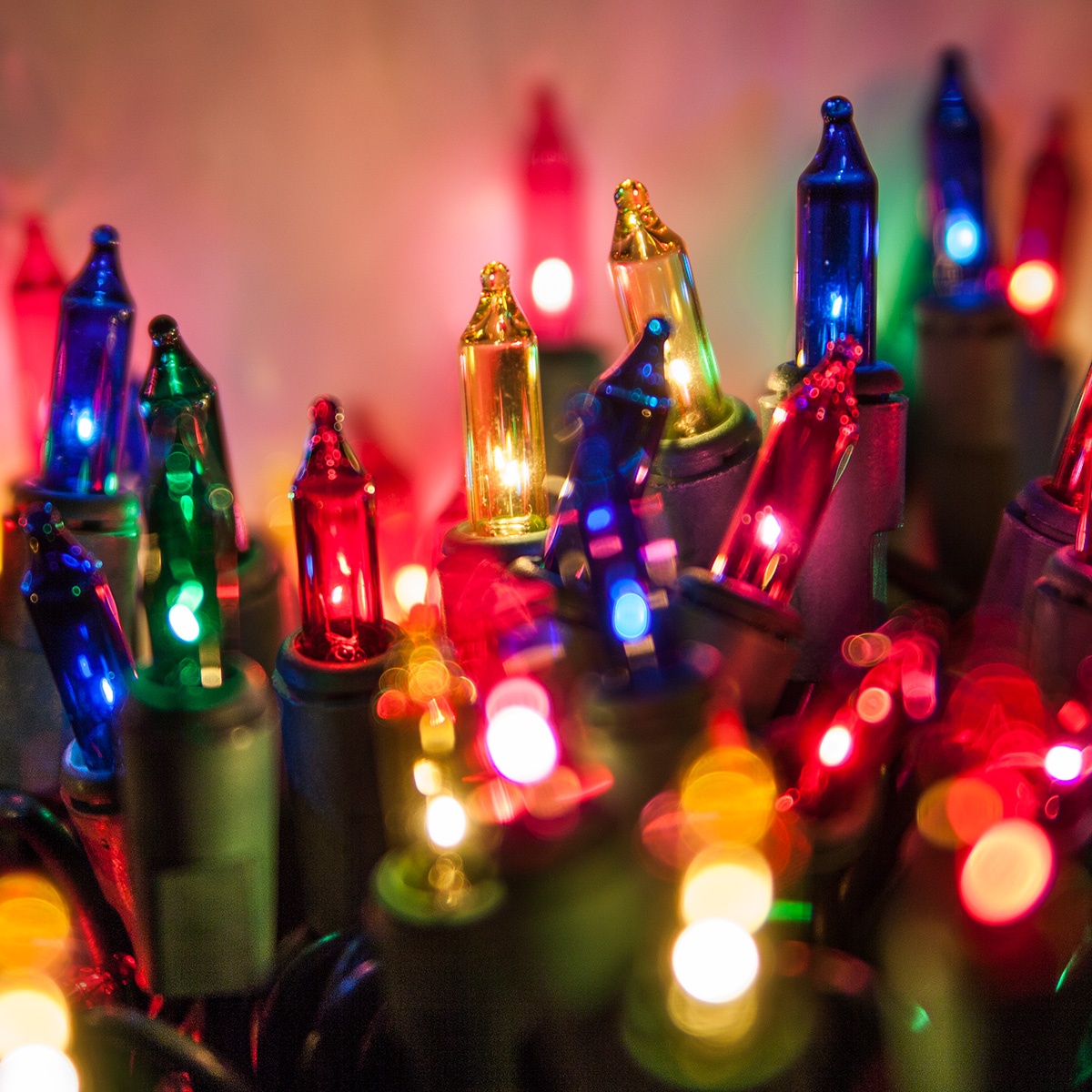 Purple Mini Christmas Lights 2021