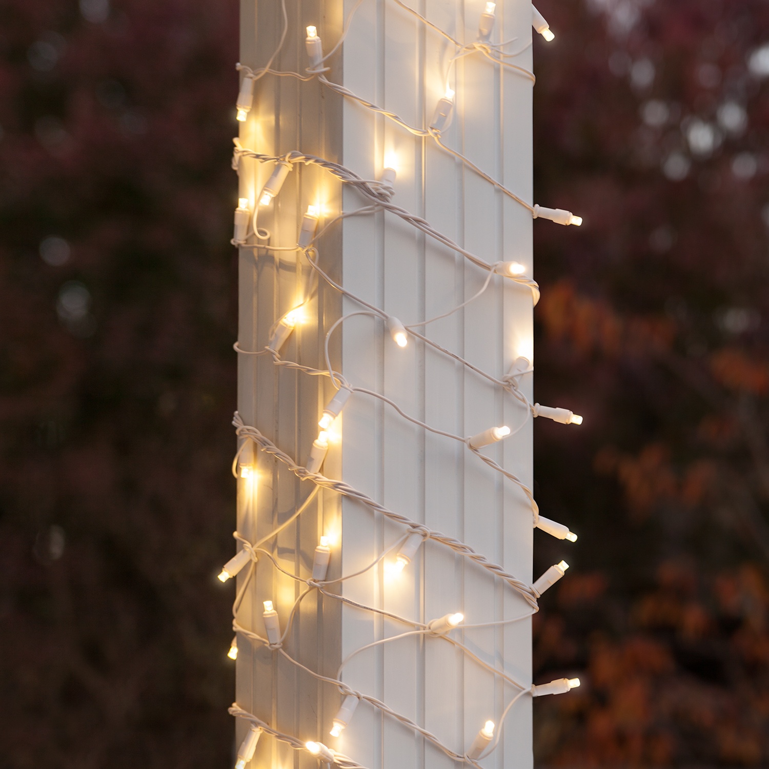 lights wrap around pole