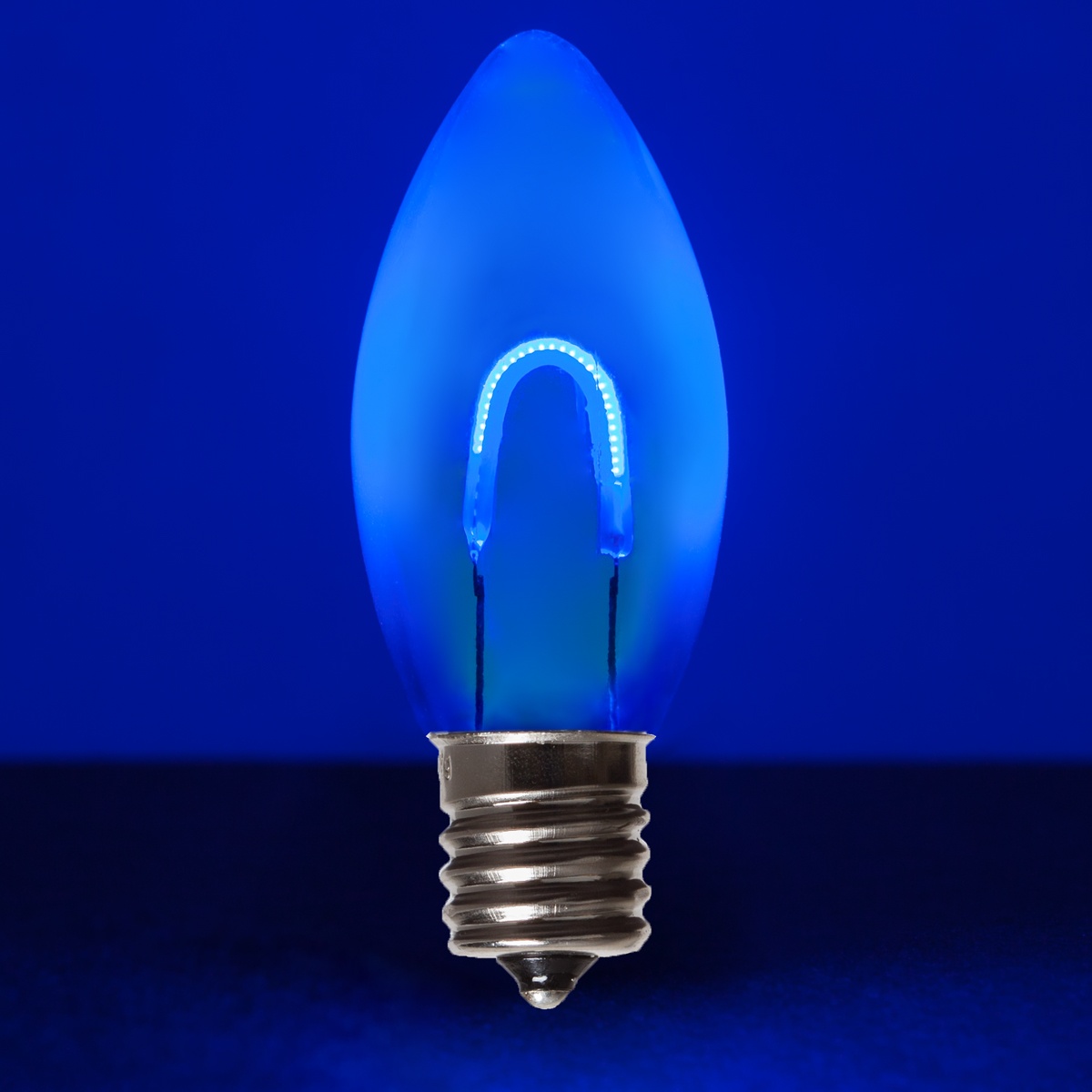 blue bulbs